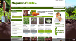 Desktop Screenshot of magazzinoverde.it